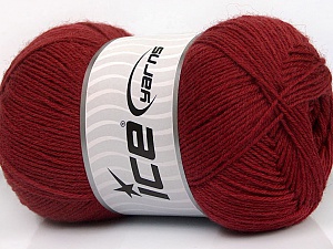Solid Sock Burgundy