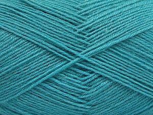 Solid Sock Turquoise