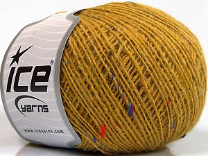 Pop Wool Tweed Olive Green