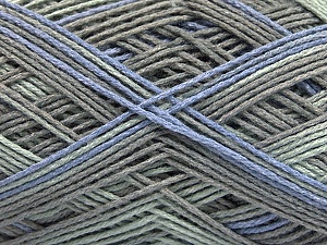 Sale Self-Striping Leylak Gri Tonları