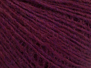 Wool Cord Sport Lavender Burgundy
