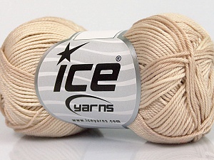 Cotton Fine Melange Bej