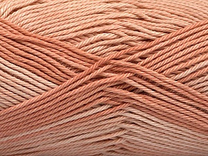 Cotton Fine Melange Light Brown