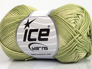 Cotton Fine Melange Green