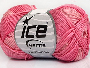 Cotton Fine Melange Pink