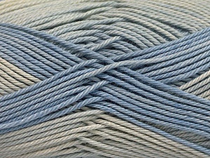 Cotton Fine Melange Lilac