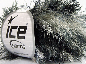 Long Eyelash Colorful Black, Grey Shades, White