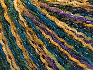 Sale Self-Striping Green Shades, Purple, Blue
