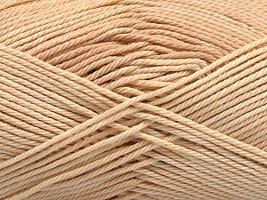 Cotton Fine Melange Powder Pink