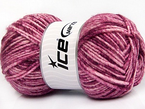Wool Melange Pembe tonları Maron