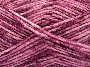 Wool Melange Pembe tonları Maron