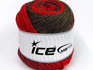 Cakes Chain Red, Burgundy, Khaki
