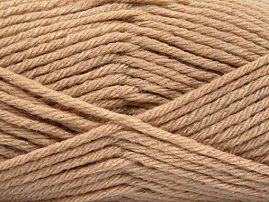 Wool Bulky Glitz Altın Bej