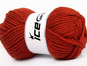 Wool Bulky Glitz Bakır