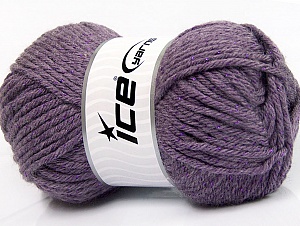 Wool Bulky Glitz Lilac