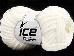 Tube Cotton Worsted White