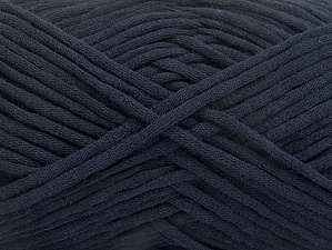 Tube Cotton Worsted Dark Navy