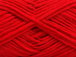 Tube Cotton Worsted Red
