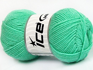 Baby Wool Mint Green