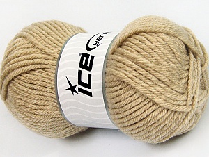 Wool Bulky Glitz Beige