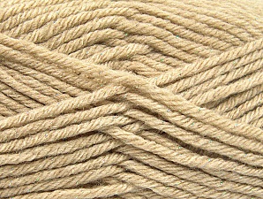 Wool Bulky Glitz Beige