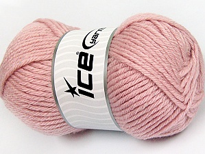 Wool Bulky Glitz Light Pink