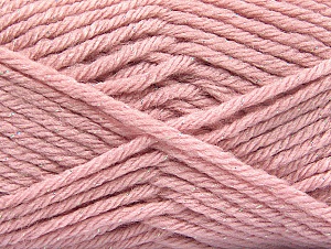 Wool Bulky Glitz Light Pink