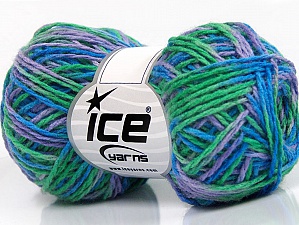 Sale Self-Striping Green, Blue, Lilac