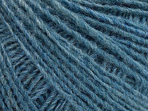 Wool Cord Sport Turquoise Melange