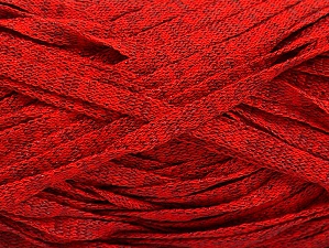 Viscose Shine Bulky Kırmızı Melanj