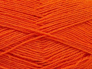 Solid Sock Orange