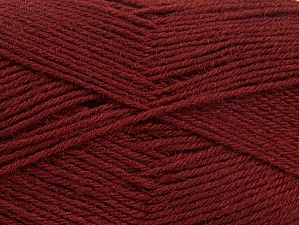 Solid Sock Dark Burgundy