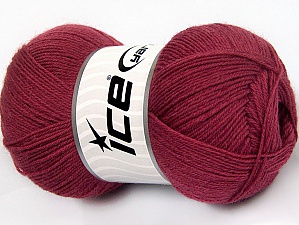 Solid Sock Burgundy
