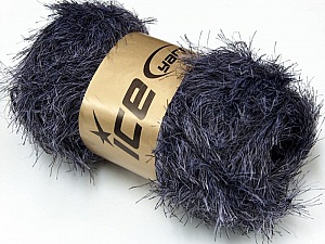 Eyelash 100gr LightLilac, Black