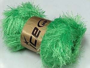 Eyelash 100gr Fluorescent, Green