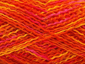 Sale Self-Striping Orange, Yellow, Pink