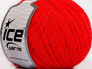 Wool Cord Sport Neon Red