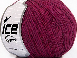 Wool Cord Sport Fuchsia Melange