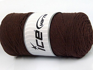 Macrame Cotton Koyu Kahverengi