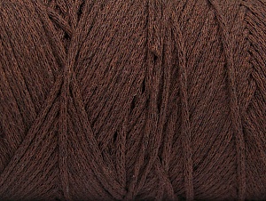 Macrame Cotton Koyu Kahverengi