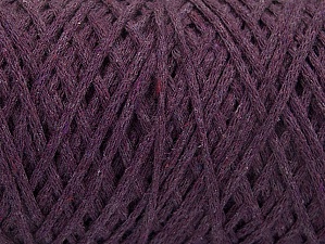 Macrame Cotton Purple