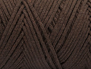 Macrame Cotton Bulky Koyu Kahverengi