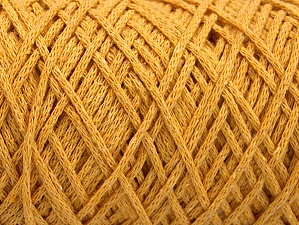 Macrame Cotton Dark Yellow