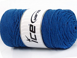 Macrame Cotton Bulky Blue