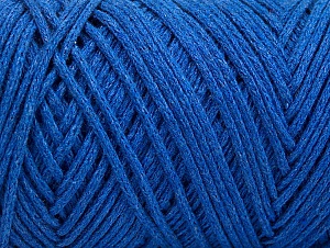 Macrame Cotton Bulky Blue