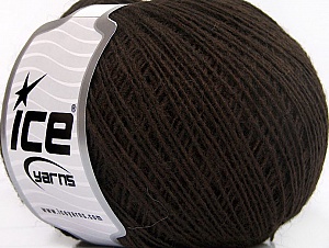 Wool Cord Sport Dark Brown