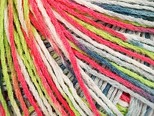 Venice Beyaz Neon Pembe Neon Yeşil Kot Mavisi Gri
