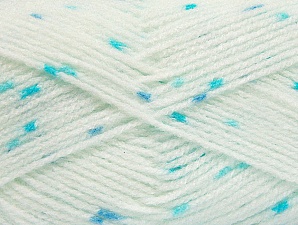 Baby Lollipop White, Turquoise, Blue