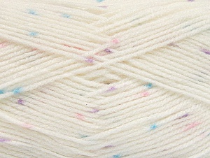 Baby Lollipop White, Lilac, Pink, Turquoise