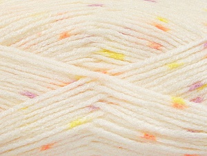 Baby Lollipop White, Orange, Lilac, Yellow